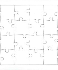 Next παζλ ζωγραφικής λευκό 22x32εκ.