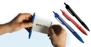 Στυλό - σκονάκι σε 3 χρώματα