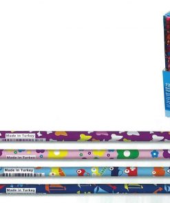 Adel μολύβι με σβήστρα ΗΒ "Kid's" κοκτέηλ 4 χρωμάτων