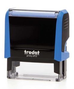 Trodat printy σφραγίδα μπλε 4913 με μπλε μελάνι
