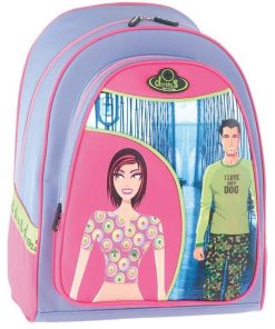 Τσάντα πλάτης city girls new york 33χ42εκ.