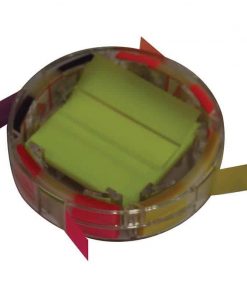 Scripti σελιδοδείκτες πλαστικοί σε βάση 48x48mm+48x15mm 50φυλ./χρωμ.