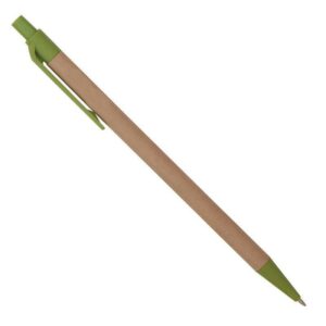 Στυλό eco πράσινο 1mm. Δυνατότητα εκτύπωσης.