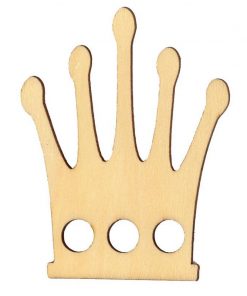 Κορώνα ξύλινη 8x6,1x0,3εκ.