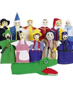 Goki 12 φιγούρες κουκλοθέατρου απο ξύλο και ύφασμα 27εκ.(Hunter)