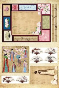 Χαρτί decoupage "Chinese" 32x48εκ.