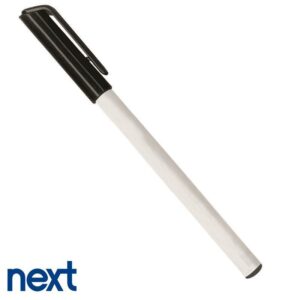 Νext στυλό διαρκείας 1mm μαύρο καπάκι. Δυνατότητα εκτύπωσης