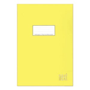 Next τετρ. καρφίτσα κίτρινο 17x25εκ. 50φυλ.