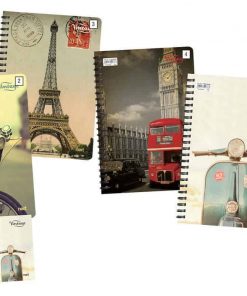 Next vintage τετράδιο σπιράλ 17x25εκ. 3θεμ.