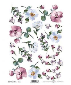 Ριζόχαρτο "cherry" 21x29εκ.   (ITD-R116)