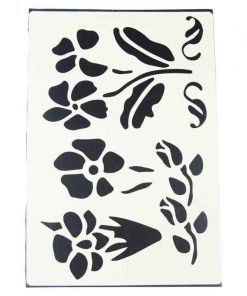 Στένσιλ Α4 απο πολυπροπυλένιο τριαντάφυλλο