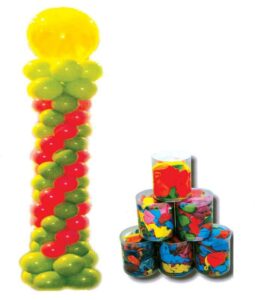 Μπαλόνια βαρελάκι 12'' standard μεγάλα 100τεμ.