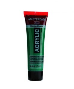 Talens amsterdam ακρυλικό χρώμα 619 permanent green d 120ml
