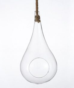 Γυάλινο διακοσμητικό κρεμαστό 15x30 εκ.