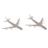 Αεροπλάνα πλαστικά μακέτας μήκος 3,5εκ. (4 τεμ.)