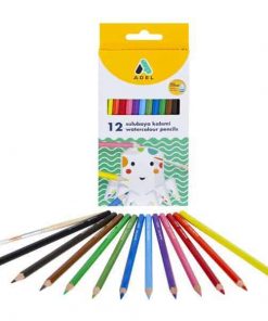 Adel ξυλομπογιές-νερομπογιές 12 χρώματα