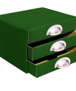 Next συρταριέρα classic πράσινη Α5 Υ25x17x20εκ.