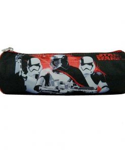 Βagtrotter κασετίνα βαρελάκι "Star wars" μαύρο 22x7εκ.