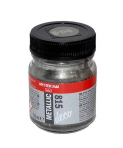 Talens amsterdam μεταλλικό χρώμα pewter 50ml (815)