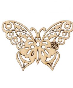 Πεταλούδα δαντέλλα σημύδα 86x63x3χιλ.