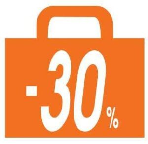 Next αφίσα "Σακούλα -30%" για βιτρίνες 34x32εκ.