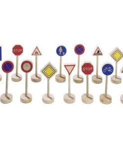 Goki σήματα οδικής κυκλοφόριας σετ 15 τεμαχίων