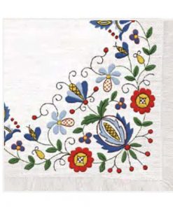 Χαρτοπετσέτες 20τεμ. "μοτίβο με λουλούδια 3" 33x33εκ. (SLOG 019901)