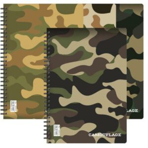 Next camouflage τετράδιο σπιράλ 21x29εκ. 3θεμ.