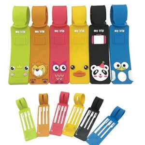 Καρτελάκια για αποσκευές σε διάφορα σχέδια, 4x23,5 εκ. 10τμχ.