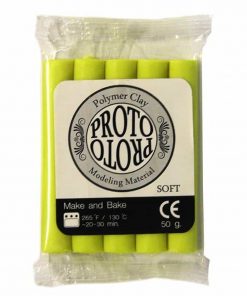 Πολυμερικός πηλός 50γρ. κίτρινος