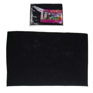 Φύλλα τσόχας μαύρα Α4 2mm 10τμχ