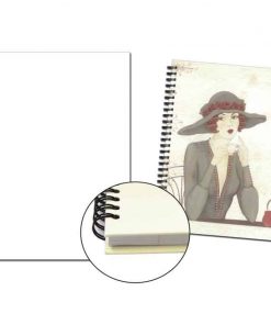 Νext τετρ.σπιράλ,λευκό εξωφ. σκληρό καπάκι 21.5x30εκ. 3θεμ, 100φ.