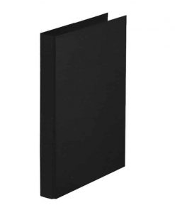 Next κλασέρ με 2 κρίκους μαύρο Α4 Υ32x26x3,5εκ.