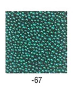 Efco glitter πλαστικές μπαλίτσες μεταλ. πράσινο 50γρ.