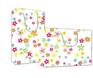 Next χάρτινη τσάντα Λουλούδια Υ24x23x10