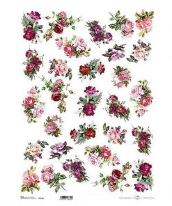 Ριζόχαρτο "roses 1" 42x29.7εκ.   (ITD-R194L)