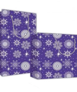 Next χάρτινη τσάντα Νιφάδες Υ40x46x14