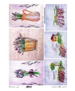 Ριζόχαρτο "levander 1" 42x29.7εκ.   (ITD-R117L)