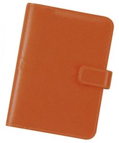 Organizer σημειωματάριο δερμάτινο καφέ 15x11εκ.