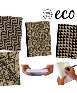 Next eco 360° τετράδιο flexi 192σελ. 2θ. 21x29εκ.