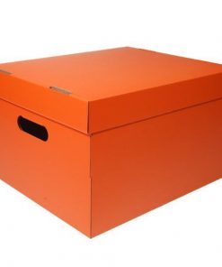 Νext κουτί colors πορτοκαλί Α4 Υ19x30x25,5εκ.