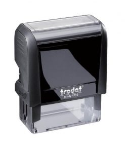 Trodat printy σφραγίδα μαύρη 4910 με μαύρο μελάνι