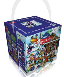 Next παζλ "Σκι στο βουνό" 35x50εκ. 48 τεμαχίων.