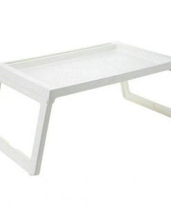 Τραπεζάκι πτυσσόμενο Nextdeco λευκό 55x35x25εκ.