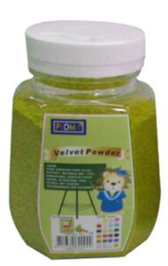 Σκόνη βελούδο κίτρινη 63,5γρ.