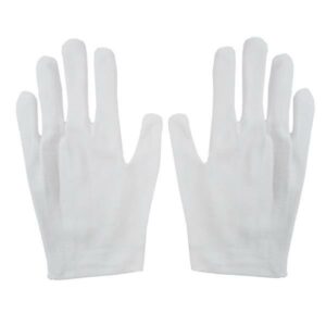 Γάντια λευκά κοντά