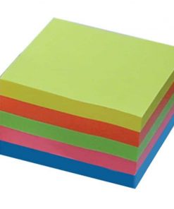 Αυτοκόλλητα χαρτάκια χρωματιστά 7,6x7,6εκ. 400φ.