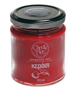 Αρωματικό κερί, 212 ml,  με αιθέρια έλαια κερασιού