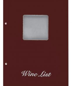 Next μενού με παράθυρο basic μπορντώ 23,5x32εκ.