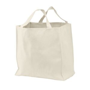 Τσάντα βαμβακερή 230γρ. γίγας Υ35x40x23εκ. με μακρύ χερούλι. Δυνατότητα εκτύπωσης